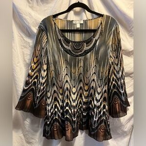 Dressbarn long sleeve blouse size 1X
